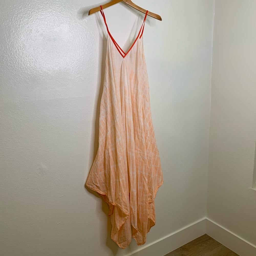 Roberta Roller Rabbit Cotton Bohemian Flowy Cover up Maxi Dress